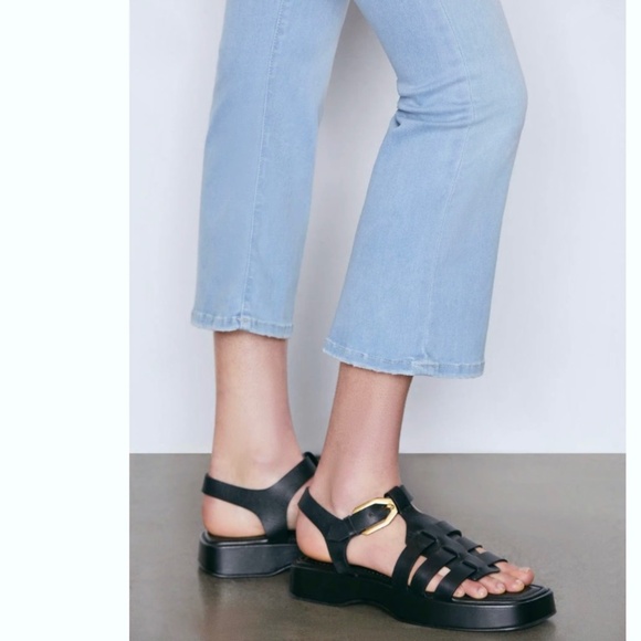 NEW Frame Denim Le Crop Mini Boot Jeans in Davenport Size 30 - Picture 12 of 14